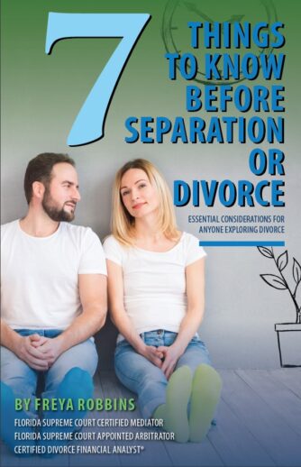 Book Cover From 7 Things To Know Before Separate Or Divorce By Freya Robbins