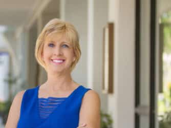Freya Robbins, Mediator and Certified Divorce Financial Planner Smiling